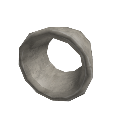 Stylized Concrete Pipe - Low Poly Game Ready Asset