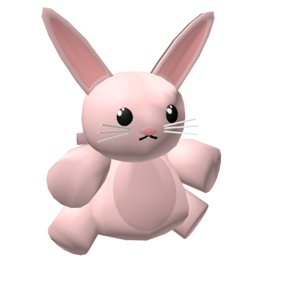 ウサギ ピンクバニーベビーペットバックパック動物 - Roblox