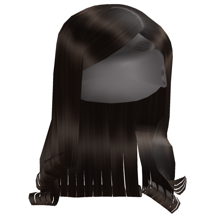 𝓭 Side Swoop Curly Bussdown (Brown)