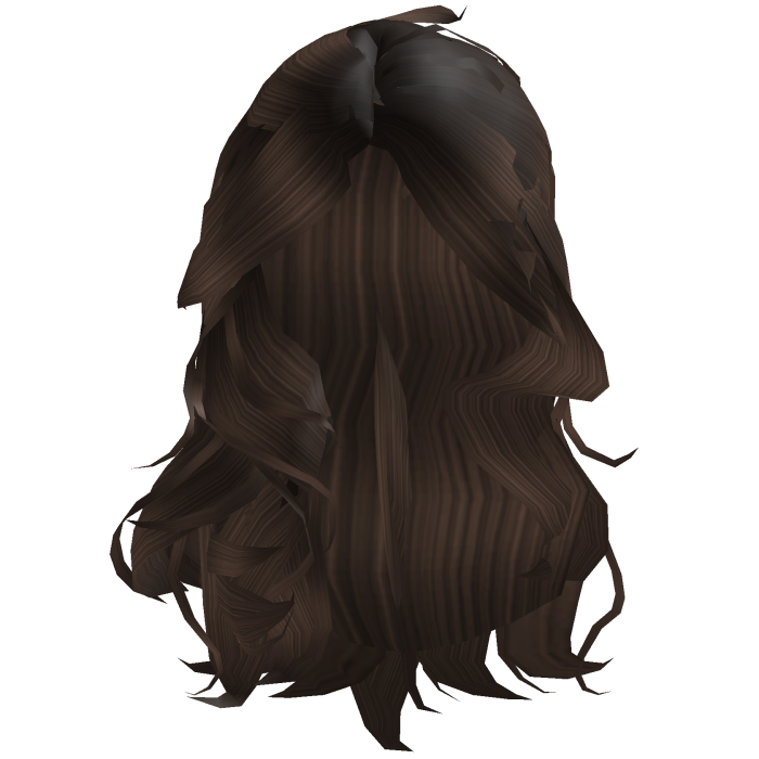 Brown Half Up Wispy Layers