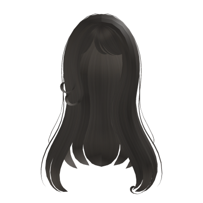 Long Soft Siren Waves Hair Dust Brown Y2K Anime Roblox item