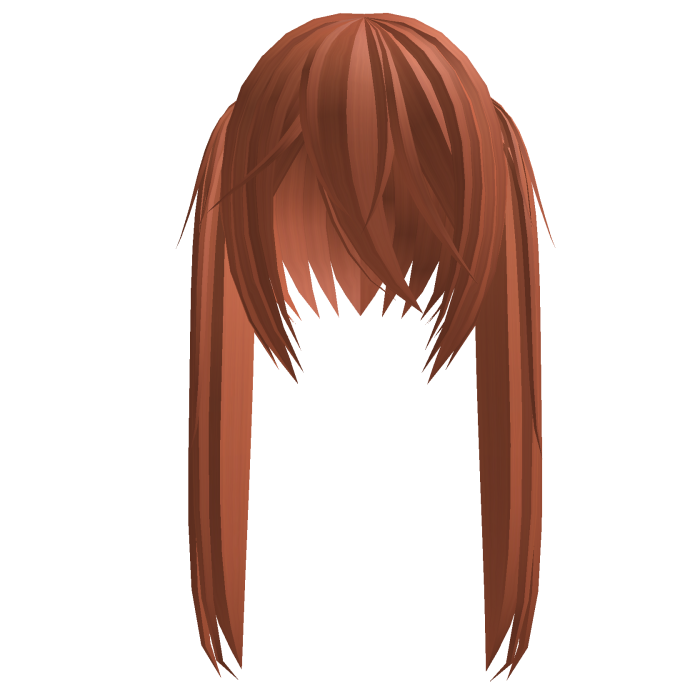 Cute Kawaii Long Moe Pigtails in Ginger