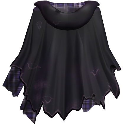 Distressed Torn Cape