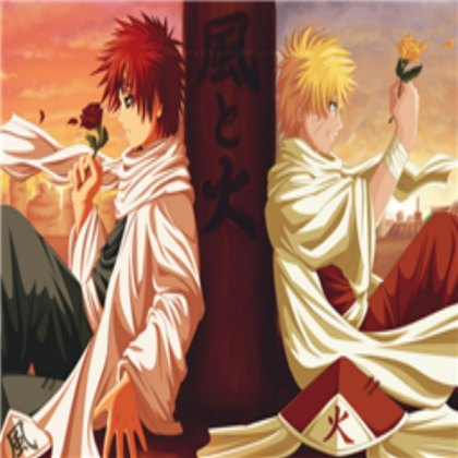 Gaara and naruto Roblox decal