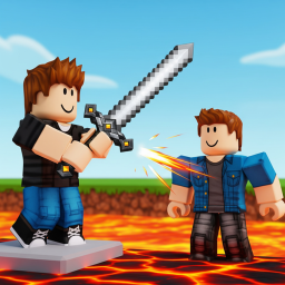 Knock Back Lava Fight