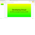 The Developing Discussion Group!