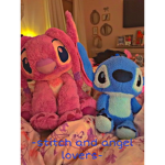 -stitch and angel cupids-
