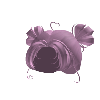 Y2K Pink Heart Bun Roblox item