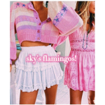 sky’s flamingos!