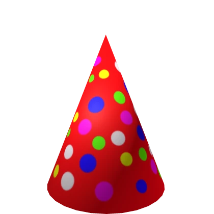 Red Party Hat Roblox item thumbnail