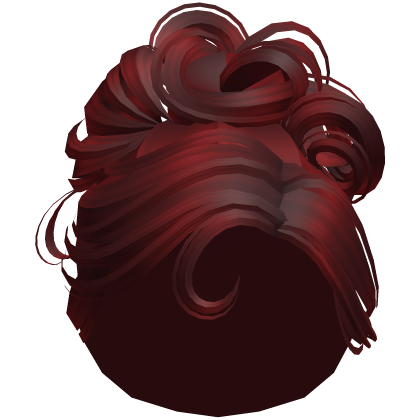 Sleek Chic Model Runaway Bun (Burgundy)