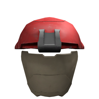 Augmented Solider's "Sunder" Red Helmet