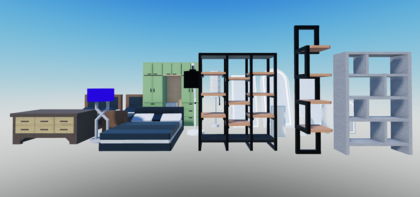Raine's Bedroom Furniture Pack preview 1