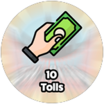 10 Tolls Charged