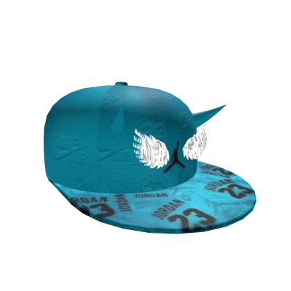 Gorra effect alas cian