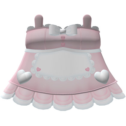 ! Cutecore Bunny Maid Dress Halloween Pink