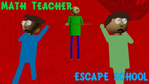 Escape Baldi's School! Adventure Obby