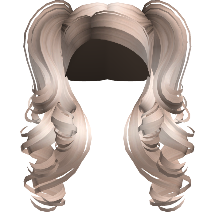 Fluffy Curly Latina Pigtails Platnium