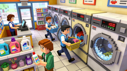 Laundry Store Simulator