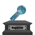 Trophy of Reporter but flying?? 