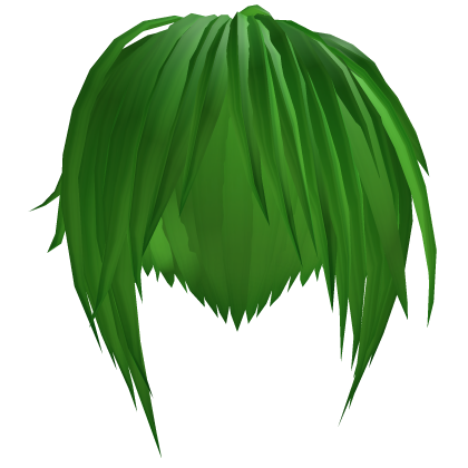 scene wispy hair ҂ green