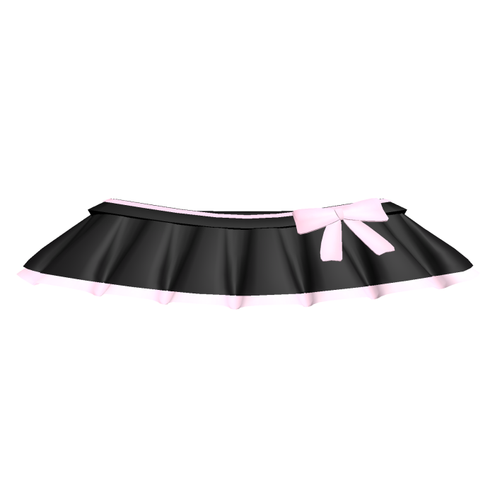 ʚ♡ɞ Adorable Dolly Simple Pink Black Skirt