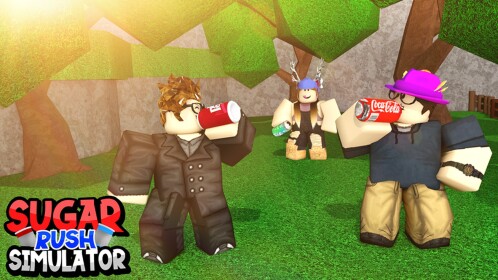 [🥤SODA FALLS] 🍰Sugar Rush Simulator🍰