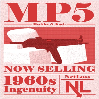 HK MP5 Advertisement Poster
