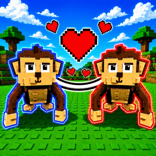 Monkey Buddies![2 Player Obby]