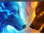 Red wolf gang vs blue wolf gang