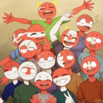 Countryhuman family