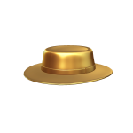 Golden Porkpie Hat