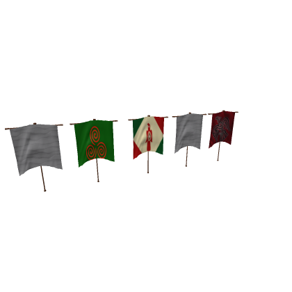 tribal flags (europe)