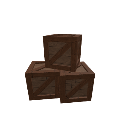 Wood Crate Stack