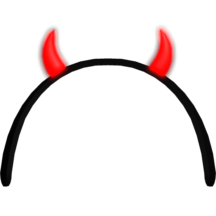 [EMISSIVE] Glowing Devil Horns Headband 
