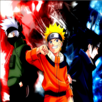 Kakashi Naruto and Sasuke Roblox decal