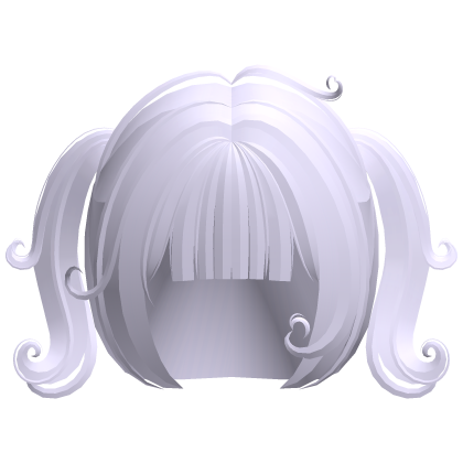 ♡ ꒰ cute swirly curly baby pigtails in purple Roblox item