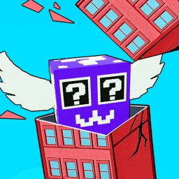 Break a Tower to Save Lucky Block