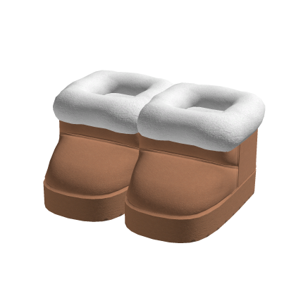 ♡ fluffy boots (light brown) thumbnail