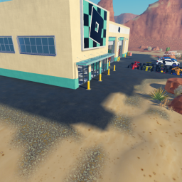 Racing game with F1 cars in it