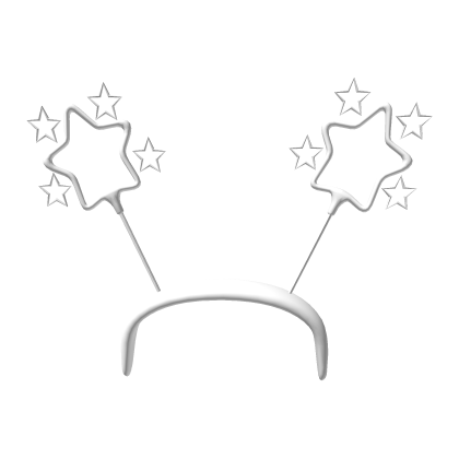 Diwali Sparkler Headband White Addon