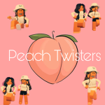 Peach twisters