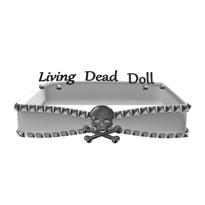 Living Dead Doll pierced studded top Roblox item