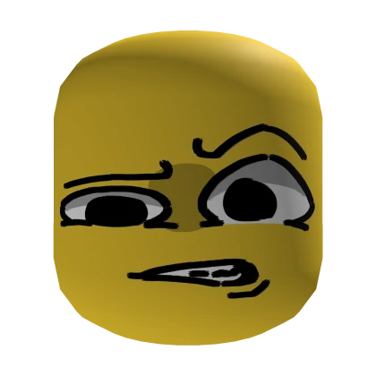 disgusted noob face | Roblox Item - Rolimon's