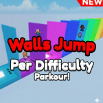 Stud Wall Jump: Hard Obby