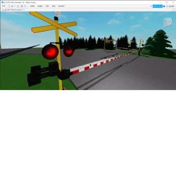Indonesian railroad crossing  icon