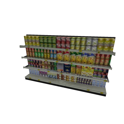 Store Shelf w/ Food