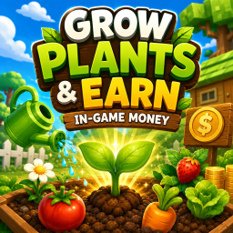 🌱Grow Plants & Earn In-Game Money🌱