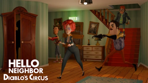 [GRANNY] Hello Neighbor Diablo’s Circus