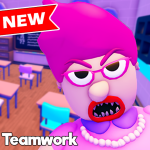 Teamwork Teacher Escape! (2 Player Obby)